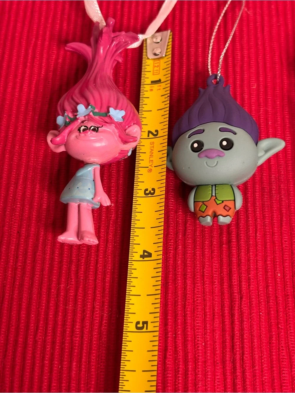 3 Character including Poppy and Branch and Purple My Little Pony